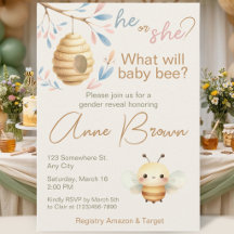 What Will Baby Bee Gender Reveal