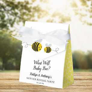 What Will Baby Bee? Gender Reveal Party Favour Box