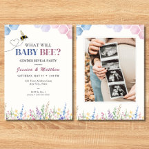 What Will Baby Bee? Photo Gender Reveal