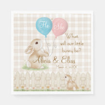 What Will Our Little Bunny Be?  Gender Reveal