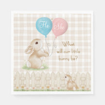 What Will Our Little Bunny Be?  Gender Reveal