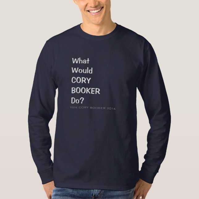 What Would Cory Booker Do T-Shirt (Front)