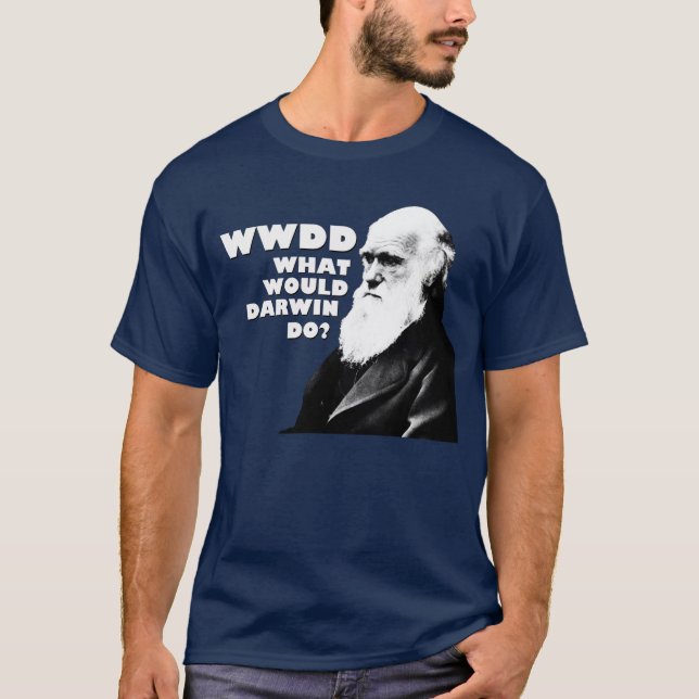 What Would Darwin Do T-shirt (Front)