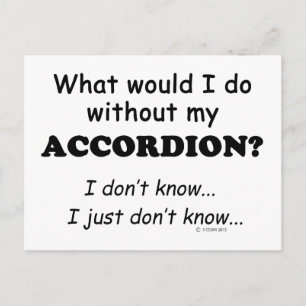 What Would I Do, Accordion Postcard