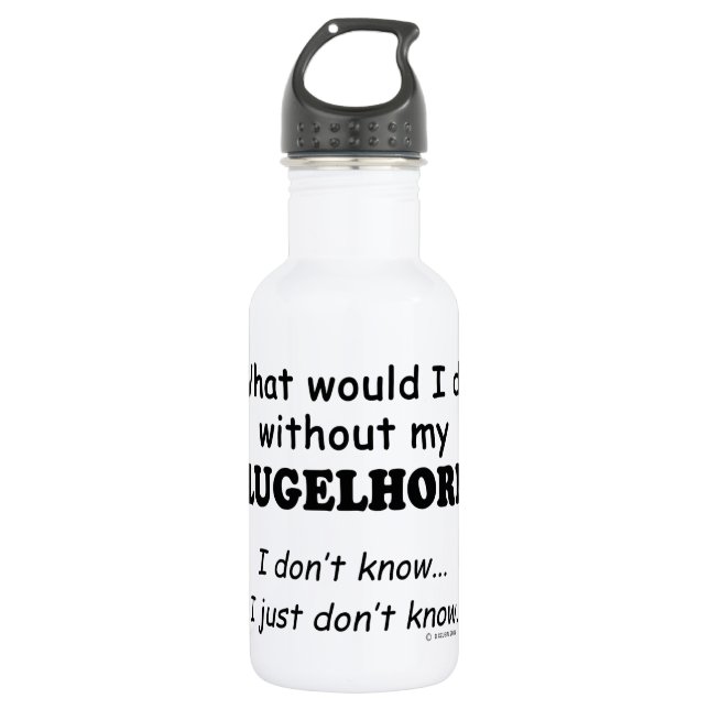 What Would I Do, Flugelhorn 532 Ml Water Bottle (Front)