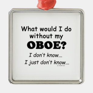 What Would I Do, Oboe Metal Tree Decoration