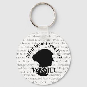 What Would Jane Do?  Keychain