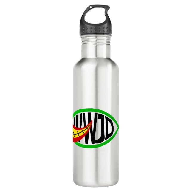 What Would Joker Do? 710 Ml Water Bottle (Front)