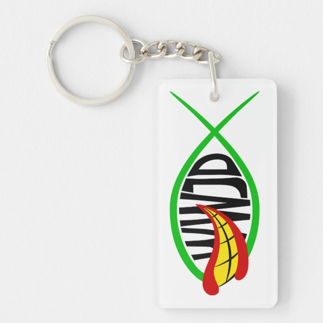 What Would Joker Do? Key Ring (Front)