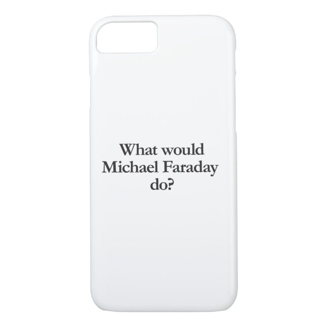 what would michael faraday do Case-Mate iPhone case (Back)