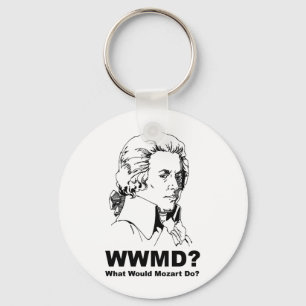 What Would Mozart Do Key Ring