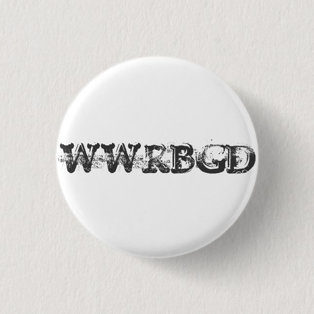 What Would RBG Do? 3 Cm Round Badge (Front)