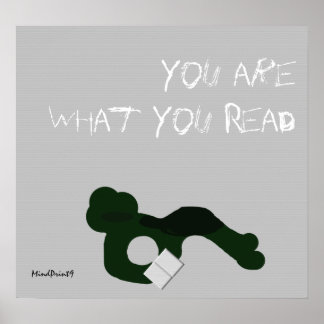What You Read Poster