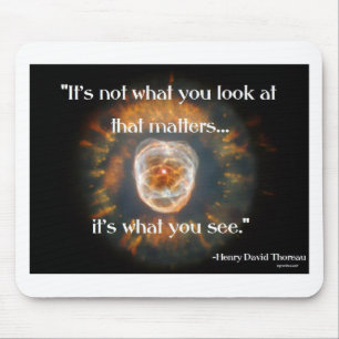 What you see mouse mat