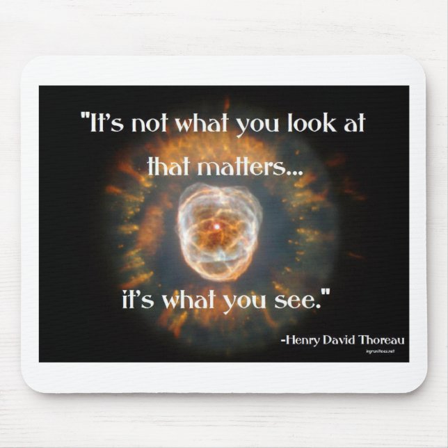 What you see mouse mat (Front)