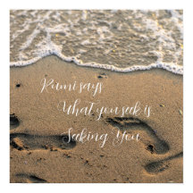 What you seek Inspirational Quote