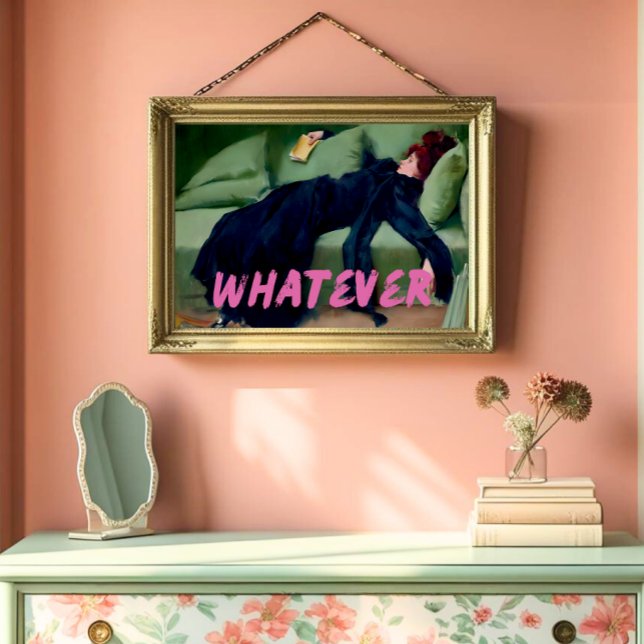 Whatever Altered Art, Maximalist Vintage Artwork Poster (Creator Uploaded)