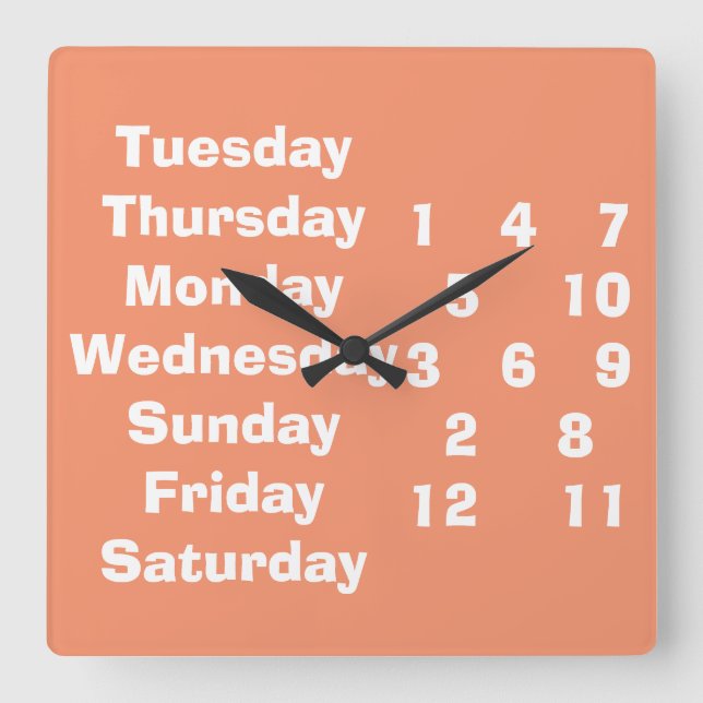 WHATEVER AND WHENEVER CLOCK FOR RETIREE/OTHERS (Front)