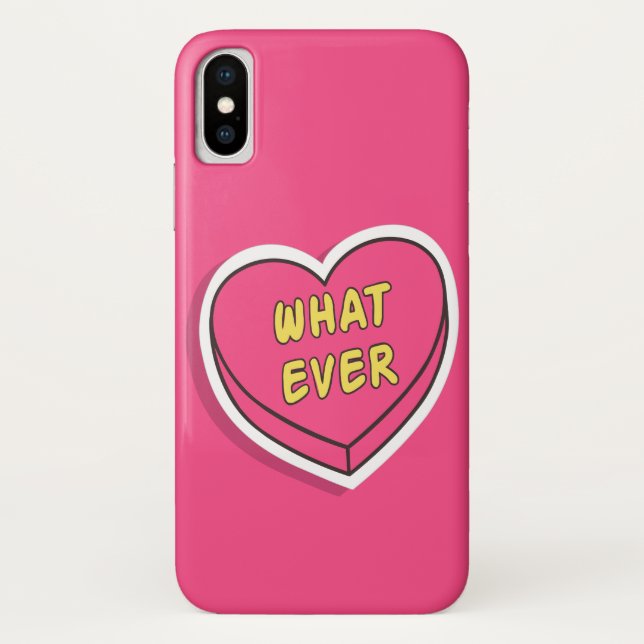Whatever Case-Mate Barely iPhone X Case (Back)