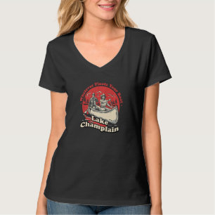 Whatever Floats Your Boat Lake Champlain Sayings N T-Shirt