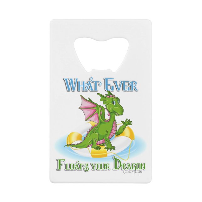 Whatever Floats Your Dragon Cute (Front)