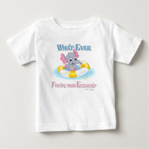 Whatever Floats Your Elephant 3 Baby T-Shirt