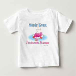 Whatever Floats Your Flamingo Baby T-Shirt