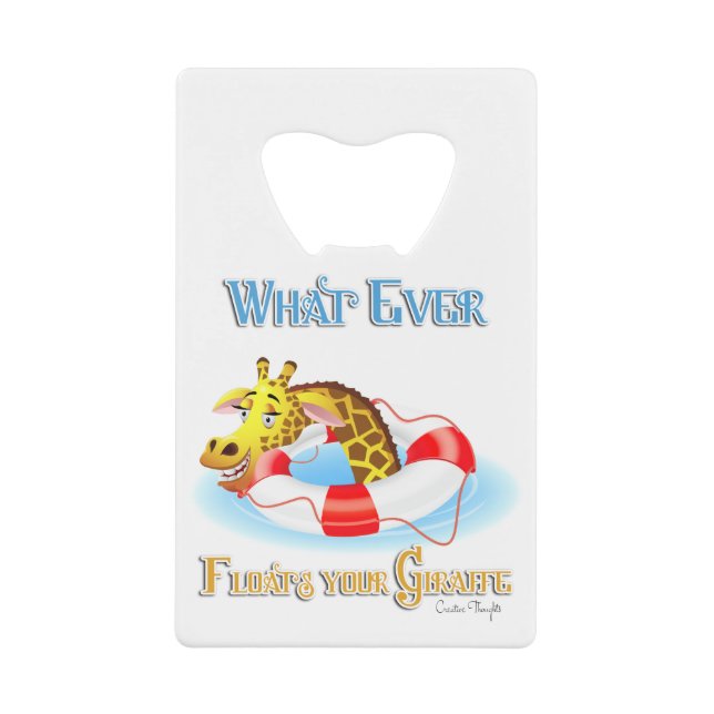 Whatever Floats Your Giraffe 2 (Front)