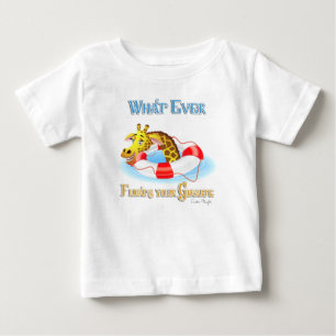 Whatever Floats Your Giraffe 2 Baby T-Shirt