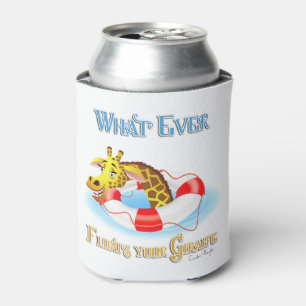 Whatever Floats Your Giraffe 2 Can Cooler