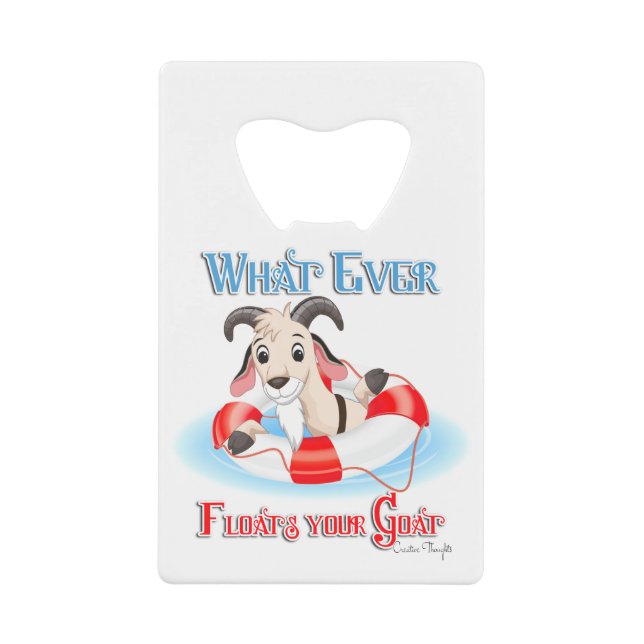 Whatever Floats Your Goat (Front)