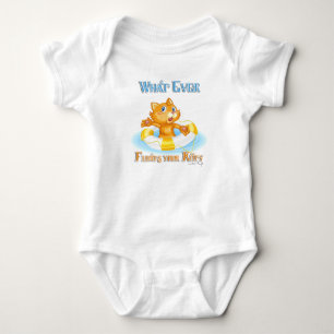 Whatever Floats Your Kitty Baby Bodysuit