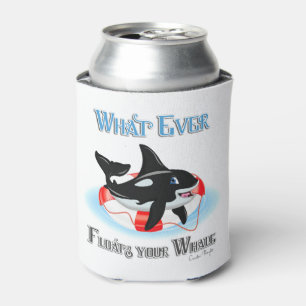 Whatever Floats Your Whale 2 Can Cooler