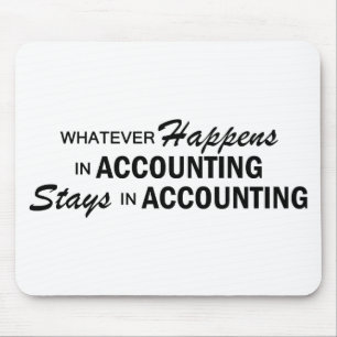 Whatever Happens - Accounting Mouse Mat