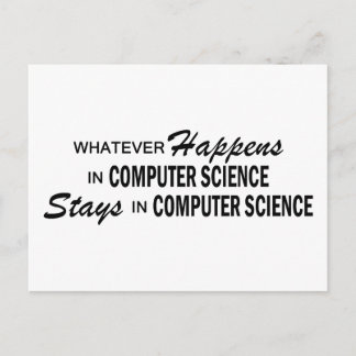 Whatever Happens - Computer Science Postcard
