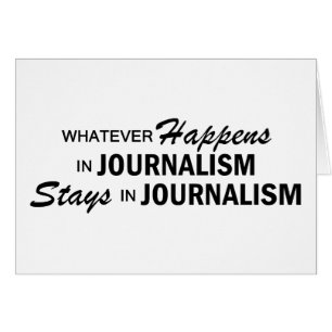Whatever Happens - Journalism