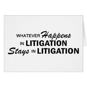 Whatever Happens - Litigation