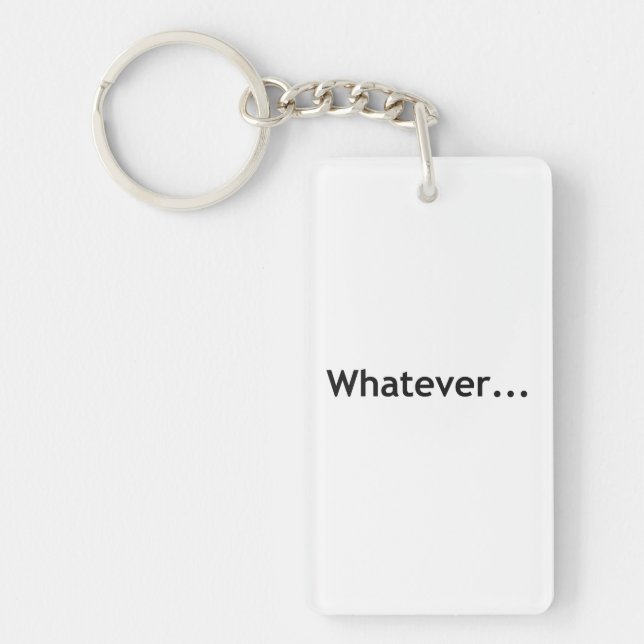 Whatever Key Ring (Front)