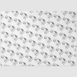 Whatever Old English Sheepdog (Grey 1) Dog Funny Tissue Paper