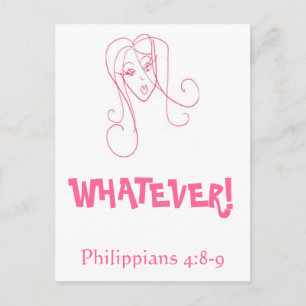 WHATEVER! POSTCARD