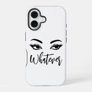 Whatever Sleek & Sassy Protection iPhone 16 Case