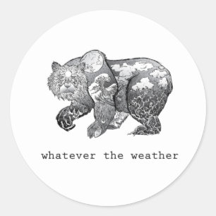 whatever the weather sticker