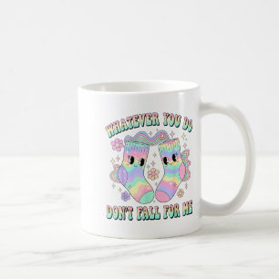Whatever You Do Dont Fall For Me Cute Nurse Rn Cna Coffee Mug