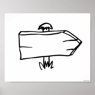 Whatever you're looking for it's right over there! poster