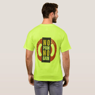 WhateverItTakes NoPainNoGain  Men's Basic T-Shirt
