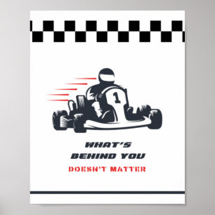 What's Behind You Poster