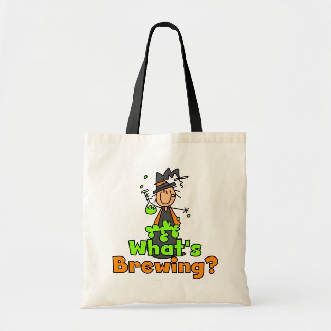 What's Brewing T-shirts and Gifts Tote Bag (Front)