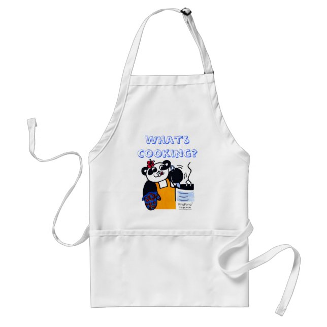 WHAT'S COOKING?  Apron (Front)
