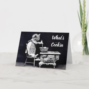 What's Cooking Greeting Card