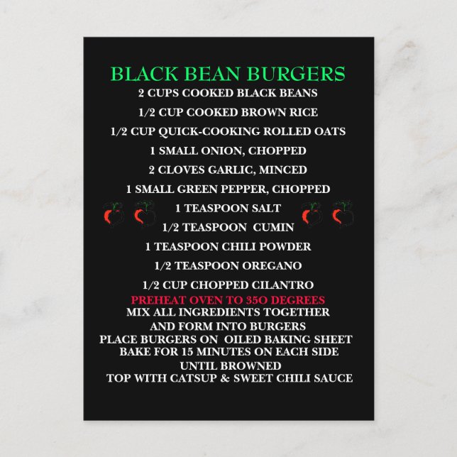 What's Cooking? Recipe - Post Card (Front)